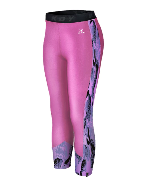 CALZA 3/4 TILCARA FUCSIA/VIOLETA