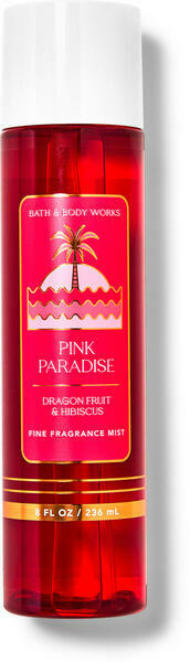 Body Splash Pink Paradise Dragon Fruit & Hibiscus - Bath and Body Works - 236 ml
