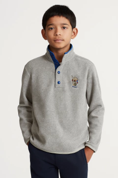 Moletom Fleece Infantil Polo Bear - RL2392 - Tamanho 14 - 16 anos - comprar online