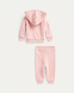 Conjunto Moletom Ralph Lauren Rosa - RL113 - Tamanho 24 meses - Mimos de Orlando