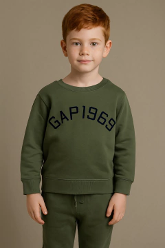 Conjunto Infantil Moletom Fleece GAP - GAP987- Tamanho 5 anos - comprar online