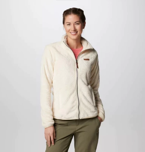 Jaqueta Fleece Columbia Feminina Fire Side™ II Sherpa FZ - Tamanho G - comprar online