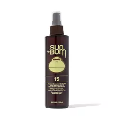 Sun Bum Premium Bronzeador Oil Fpf 15 Vegan Hawaii 104 Reef Act Compliant (Octinoxate & Oxybenzone Free) - EXP 11/27