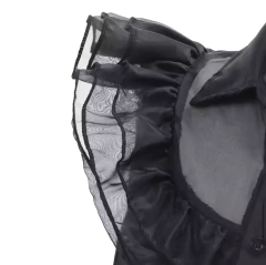 Fantasia Wandinha Premium - Tamanho 6 - 7 anos - Mimos de Orlando