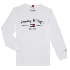 Camiseta Manga Longa Tommy Hilfiger Branca - TH1652 - Tamanho 16 - 18 anos na internet