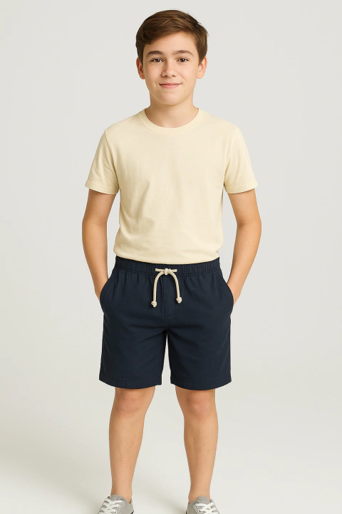 Bermuda Infantil Gap - Gap160 - Azul Marinho - Tamanho 8 anos - comprar online