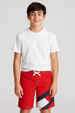 Bermuda Tommy Hilfiger Swimming - TH0247 - Tamanho 16 - 18 anos - comprar online