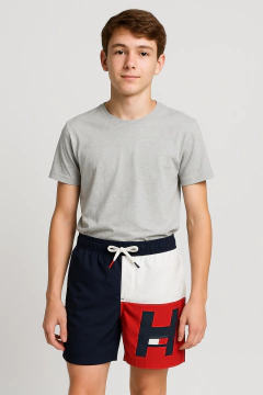 Bermuda Tommy Hilfiger Swimming - TH0049 - Tamanho 16 - 18 anos - comprar online