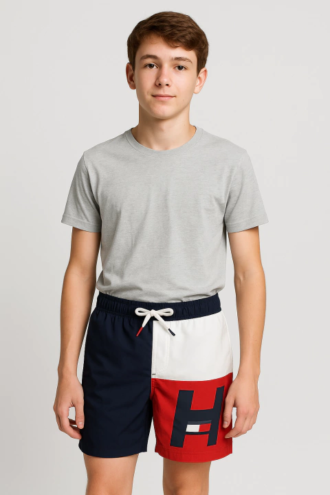 Bermuda Tommy Hilfiger Swimming - TH0049 - Tamanho 16 - 18 anos - comprar online