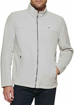 Jaqueta Masculina Tommy Hilfiger Fleece Gelo - TH1685 - Tamanho M