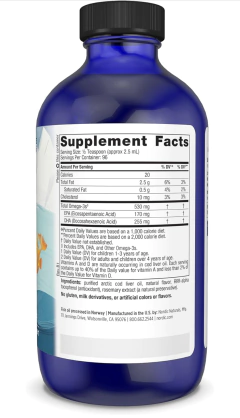 Nordic Naturals DHA para crianças 530mg Omega 3 - 237ml - idade 1 a 6 anos - comprar online