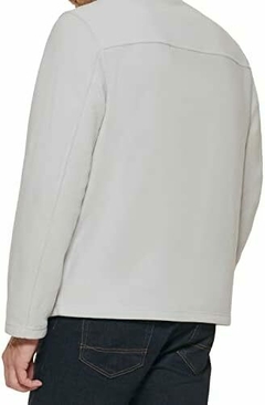 Jaqueta Masculina Tommy Hilfiger Fleece Gelo - TH1685 - Tamanho M - Mimos de Orlando