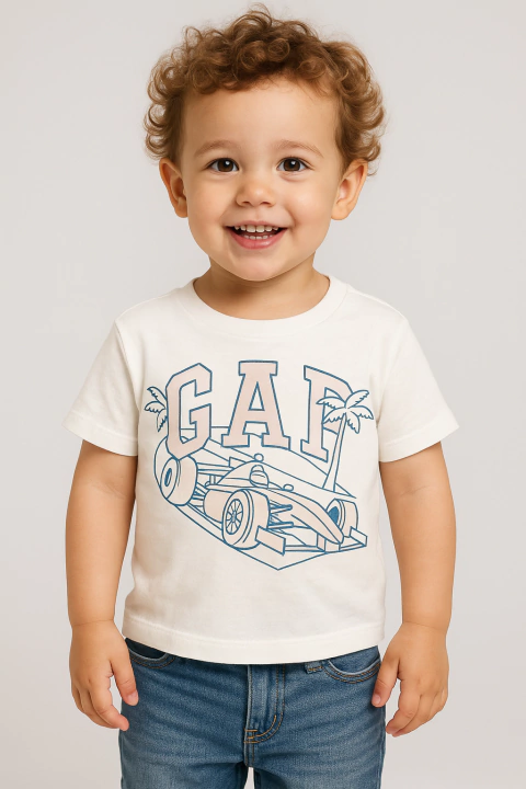 Camiseta Gap Graphic - GAP889 - Tamanho 3 anos - comprar online