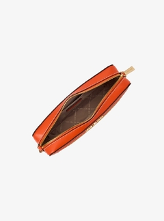 Bolsa Michael Kors Jet Set Item Large Ew Crossbody - Laranja/Vime - Mimos de Orlando
