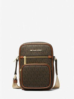 Bolsa Michael Kors Medium Signature Logo Marrom