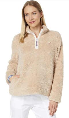 Moletom Sherpa Feminino Tommy Hilfiger - TH897 - Tamanho GG