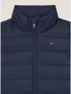 Jaqueta Infantil Puffer Tommy Hilfiger Azul Marinho - TH1812 - Tamanho 8 - 10 anos na internet