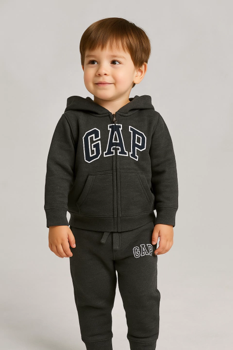 Conjunto Gap Cinza Chumbo- GAP3043 - Tamanho 3 anos - comprar online