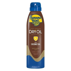 Bronzeador Banana Boat Dry Oil Fps 4 com Óleo de Coco - Venc 04/27