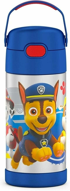 Garrafa Thermos Patrulha Canina Azul