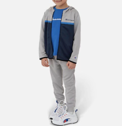 Conjunto Moletom Champion 3 Peças - CH9592 - Tamanho 3 anos - loja online