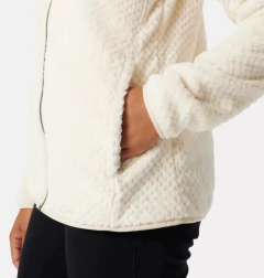 Jaqueta Fleece Columbia Feminina Fire Side™ II Sherpa FZ - Tamanho G - Mimos de Orlando