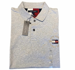 Camiseta Masculina Gola Polo Tommy Hilfiger Cinza - Tamanho P - comprar online