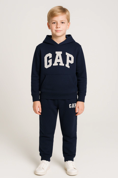 Conjunto Moletom Gap Azul Marinho - GAP9390 - Tamanho 12 anos - comprar online