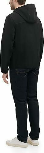 Jaqueta Masculina Tommy Hilfiger Fleece Black - TH4537 - Tamanho G na internet