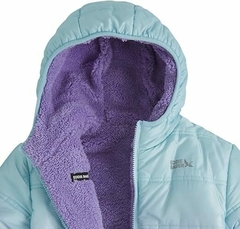 Jaqueta Infantil Reversível Eddie Bauer Sonho Azul - Tamanho 10-12 anos na internet