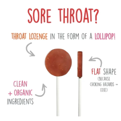 Pirulito para Dor de Garganta Lolleez - 10 unidades na internet