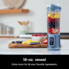 Liquidificador Portátil Ninja Blast Bc100cr Sem Fio 473ml Azul - Mimos de Orlando