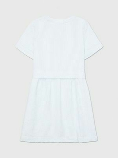 Vestido Infantil Tommy Hilfiger Azul Claro - TH33336 - Tamanho 8 anos na internet
