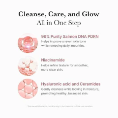 Medicube PDRN Pink Niacinamide Whip Cleanser - 120 gramas - Mimos de Orlando