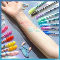 Kit 16 canetas para pintar no corpo Stitch - Mimos de Orlando