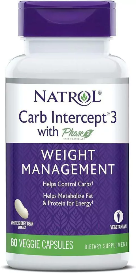 Bloqueador De Carboidratos Importado Natrol Carb 120 Unidades