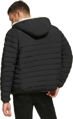 Jaqueta Calvin Klein Men's Mid-weight Sherpa Lined Puffer - Tamanho G - loja online