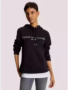 Moletom Fleece Tommy Feminino Preto - TH9865 - Tamanho G na internet