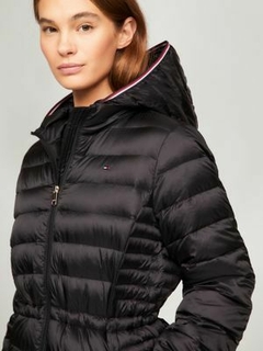 Jaqueta Tommy Hilfiger feminina puffer 7/8 - TH0045 - Tamanho P na internet