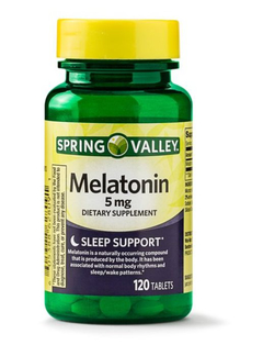Melatonina Spring Valley 5mg 120 capsulas - 02/2026 - Time Release