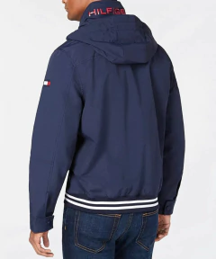 Jaqueta Lightweight Waterproof Tommy Hilfiger Azul - TH1560 - Tamanho G - comprar online