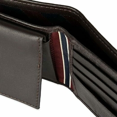 Carteira Masculina Tommy Hilfiger Marrom Escuro - comprar online