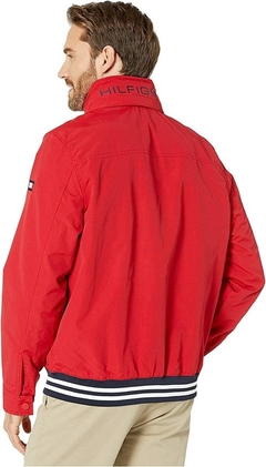 Jaqueta Lightweight Waterproof Tommy Hilfiger Vermelho - TH7992- Tamanho M - loja online