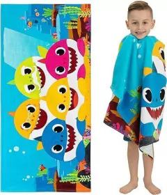 Toalha Infantil Baby Shark - Idade 3 a 7 anos - comprar online