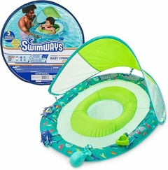 Boia Com Capota Proteção Swimways Shark na internet