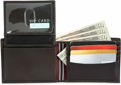 Carteira Masculina Tommy Hilfiger Marrom Escuro - loja online