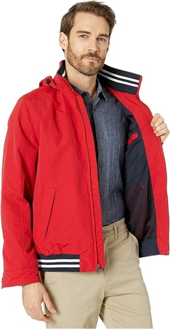 Jaqueta Lightweight Waterproof Tommy Hilfiger Vermelho - TH7992- Tamanho M - Mimos de Orlando
