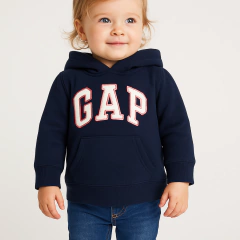 Moletom Gap Azul Marinho Menina Capuz - GAP 8244 - Tamanho 5 anos - comprar online