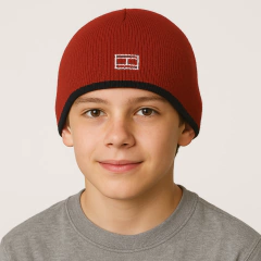 Touca Reversivel Tommy Hilfiger Color - Tamanho 8 - 16 anos na internet