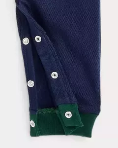 Macacão Polo Ralph Lauren Azul Marinho Colors - Menino - RL5945 - Tamanho 6 meses na internet